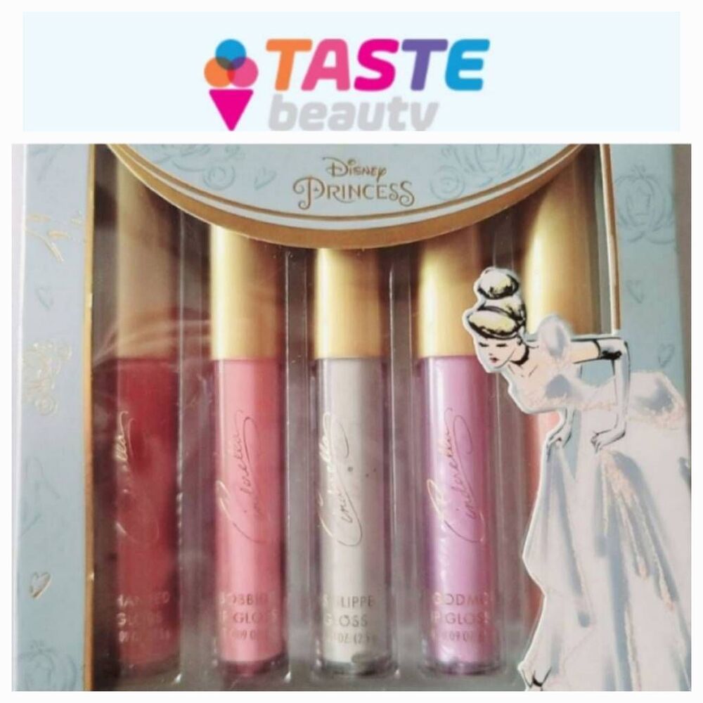 Taste Beauty Disney Princess Cinderella Lip Gloss Set